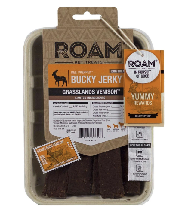 Roam Roam Pets Bucky Jerky 5oz
