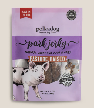 Polka Dog Pork Jerky 3 oz