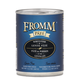 Fromm Family Pet Food Fromm Canned Dog Pate Whitefish & Lentil 12.2 OZ