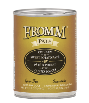 Fromm Canned Dog Pate Chicken & Sweet Potato 12.2 OZ