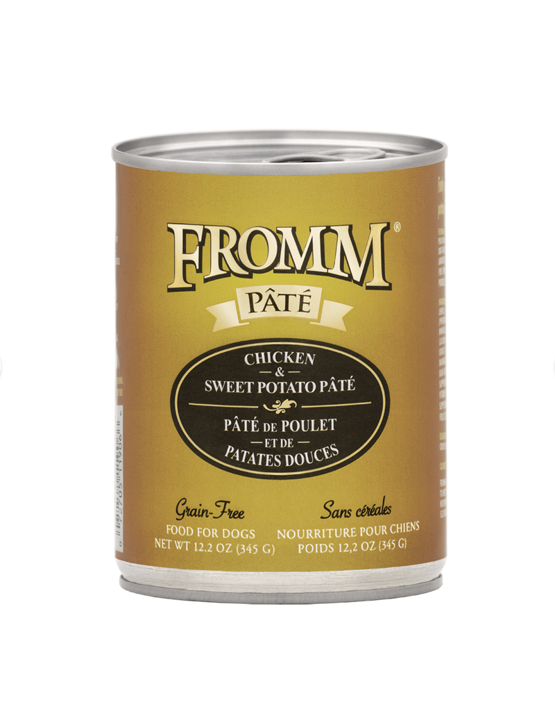 Fromm Family Pet Food Fromm Canned Dog Pate Chicken & Sweet Potato 12.2 OZ