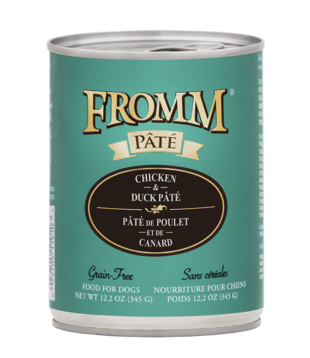 Fromm Canned Dog Gold Chicken & Duck Pate 12.2 OZ
