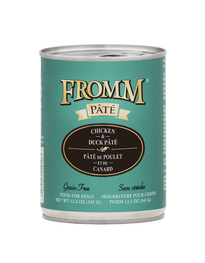 Fromm Family Pet Food Fromm Canned Dog Gold Chicken & Duck Pate 12.2 OZ