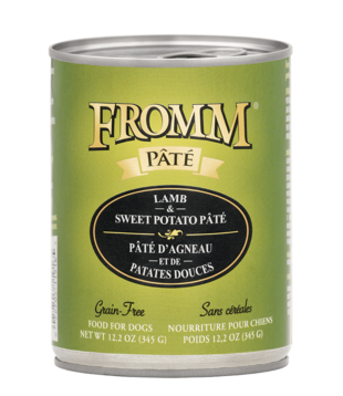 Fromm Canned Dog Pate Lamb & Sweet Potato 12.2 OZ