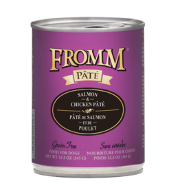 Fromm Family Pet Food Fromm Gold Canned Dog Salmon & Chicken Pate 13 OZ