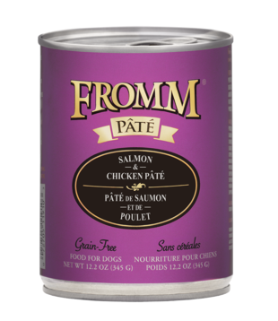 Fromm Gold Canned Dog Salmon & Chicken Pate 13 OZ