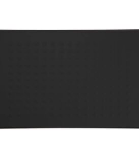 Waggo Bubbles Dog Placemat Black