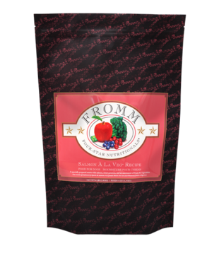 Fromm Four Star Dry Dog Salmon a La Veg 12 lb