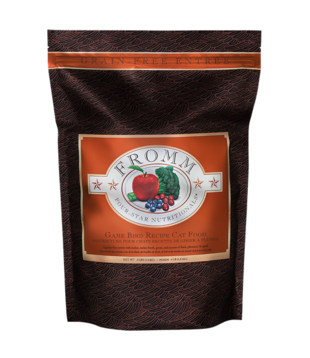 Fromm Four Star Dry Cat Grain Free Game Bird Recipe 5 LB