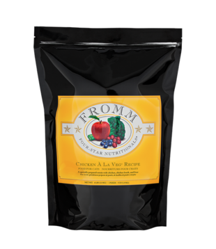 Fromm Four Star Dry Cat Chicken a la Veg 4 LB