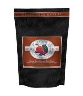 Fromm Four Star Dry Dog Grain Free Game Bird Recipe 4 LB