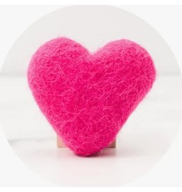 MIMI GREEN Mimi Green Valentine's Day We Heart Dog Collar Accessory PINK Small