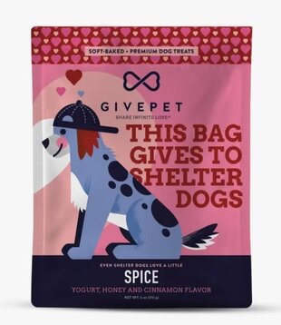 GivePet Dog Spice Treats 6 oz