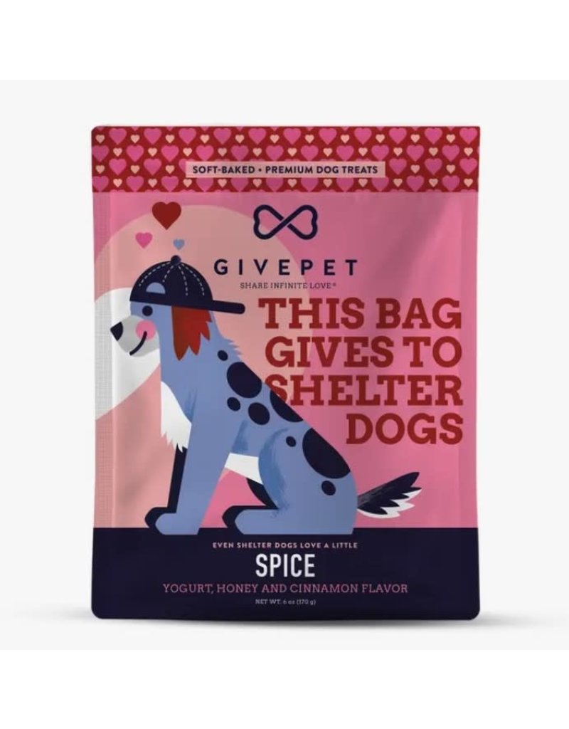 GivePet Dog Spice Treats 6 oz