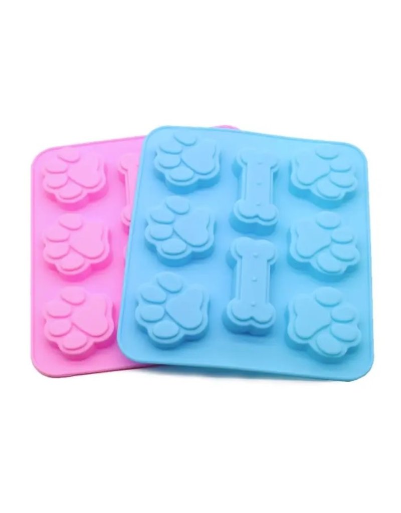 Life Of A Pet Life Of A Pet Dog Paw & Bone Silicone Baking Mold