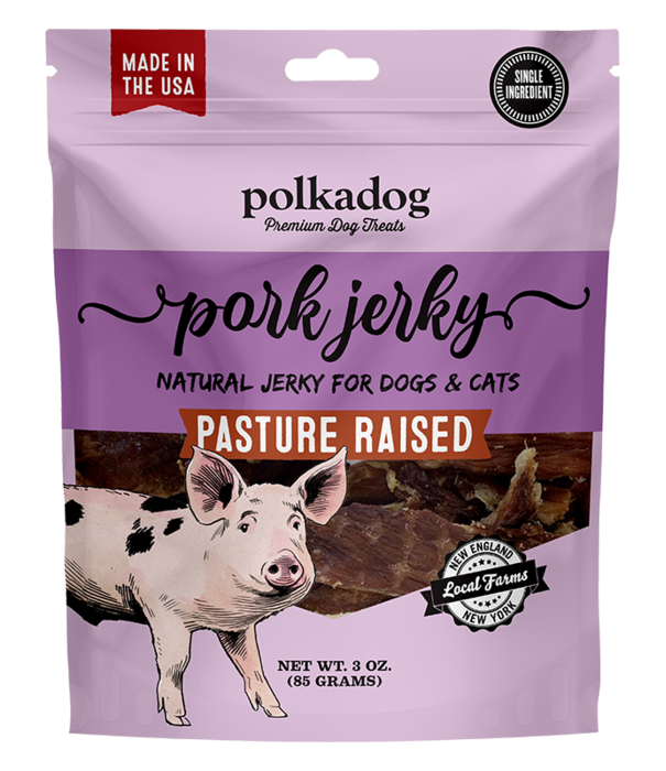 Polka Dog Pork Jerky 3 oz