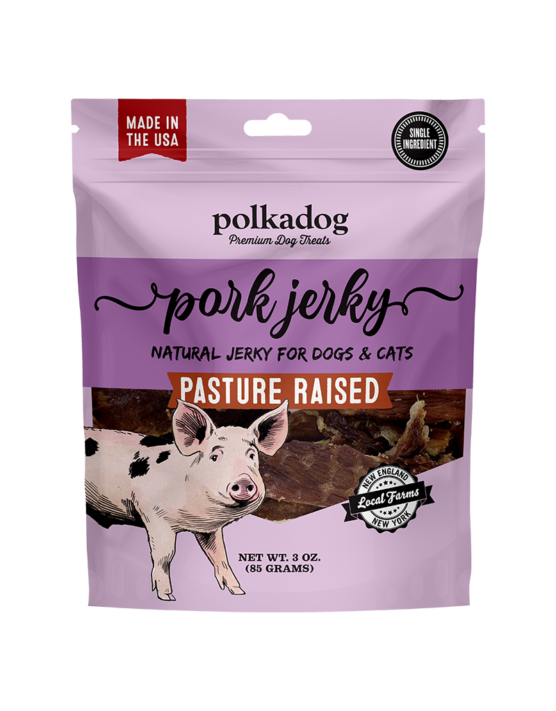 Polka Dog Pork Jerky 3 oz