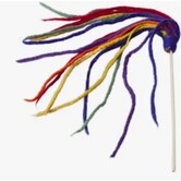 Karma Cat Strand Teaser Cat Toy Multi Colored