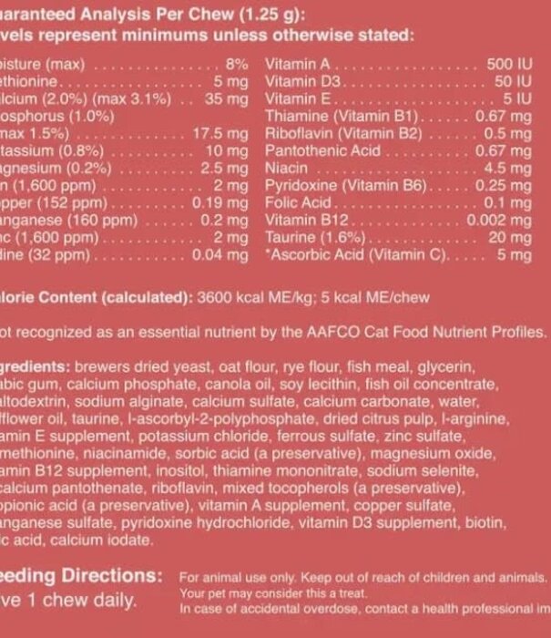 Cat Cave Co Cat Cave Co Evercat Ultimate Daily Cat Supplement