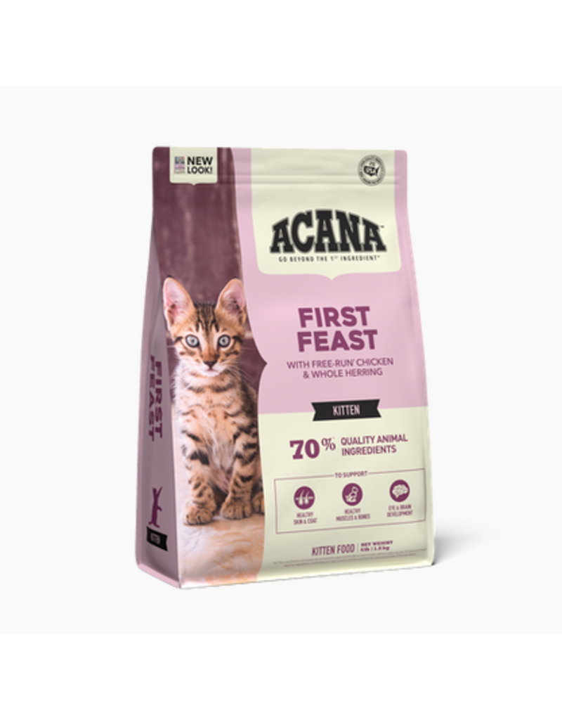 Acana Dry Cat First Feast Chicken Herring Kitten 4 LB