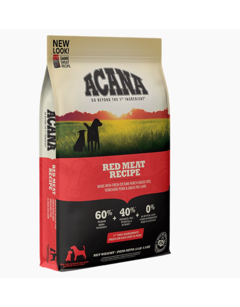 Acana Dry Dog Heritage Red Meat Formula 13 lb