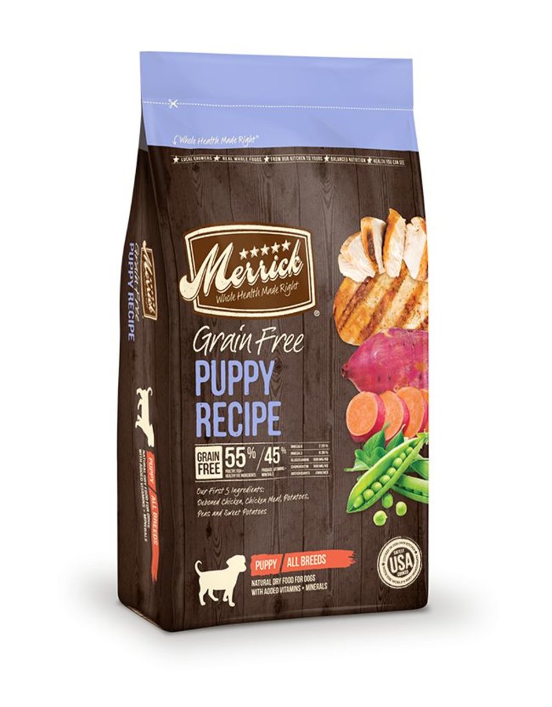 Merrick Dry Dog Grain Free Puppy 4 lb