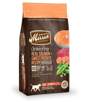 Merrick Dry Dog Grain Free Salmon & Sweet Potato 4 LB