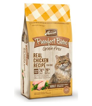 Merrick Dry Cat Purrfect Bistro Adult Chicken 4 LB