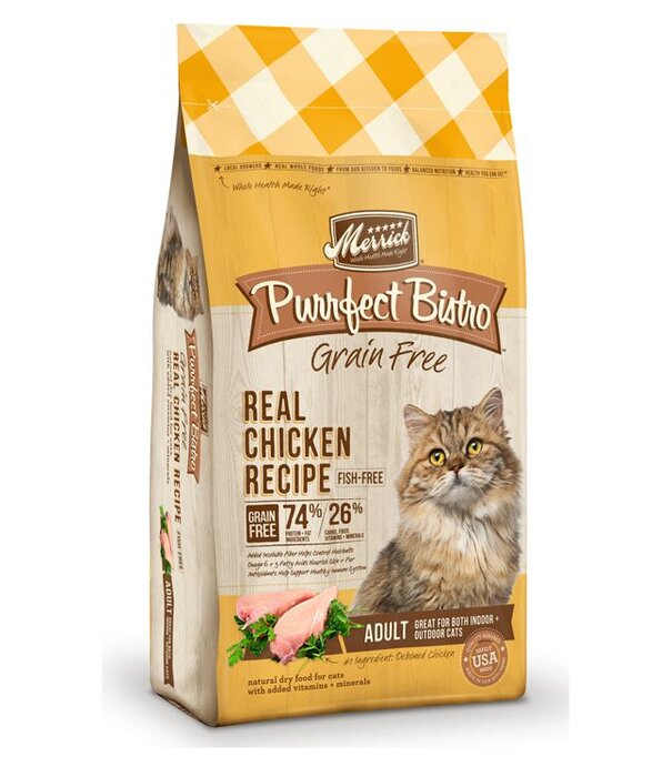 Merrick Dry Cat Purrfect Bistro Adult Chicken 4 LB