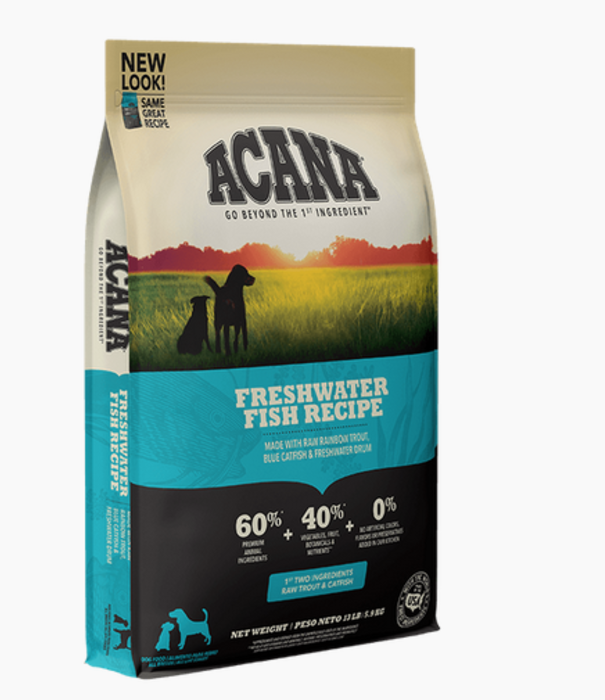 Acana Dry Dog Heritage Freshwater Fish 25 lb