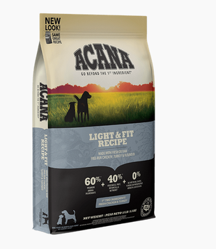 Acana Dry Dog Heritage Light & Fit 4.5 Lb