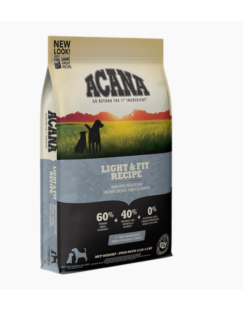 Acana Dry Dog Heritage Light & Fit 4.5 Lb