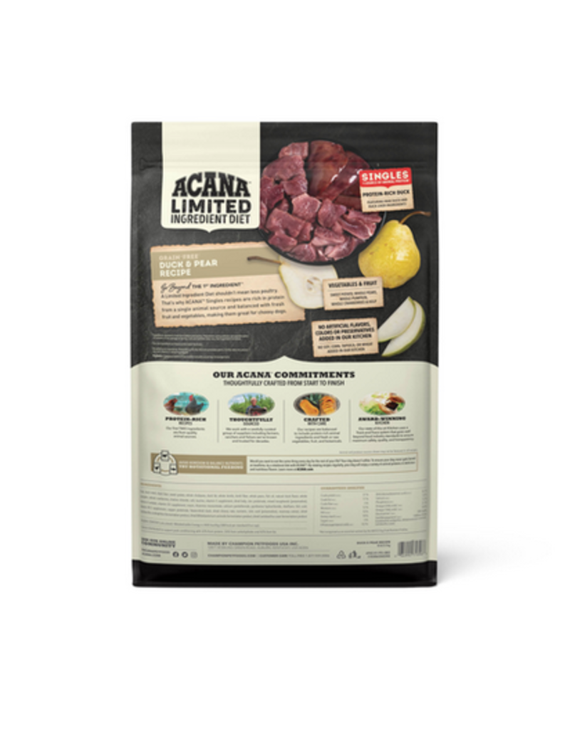 Acana Dry Dog Duck & Pear 4.5 lb