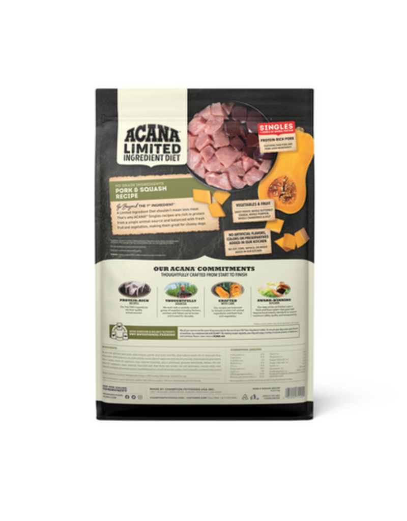 Acana Dry Dog Pork & Squash 4.5 lb