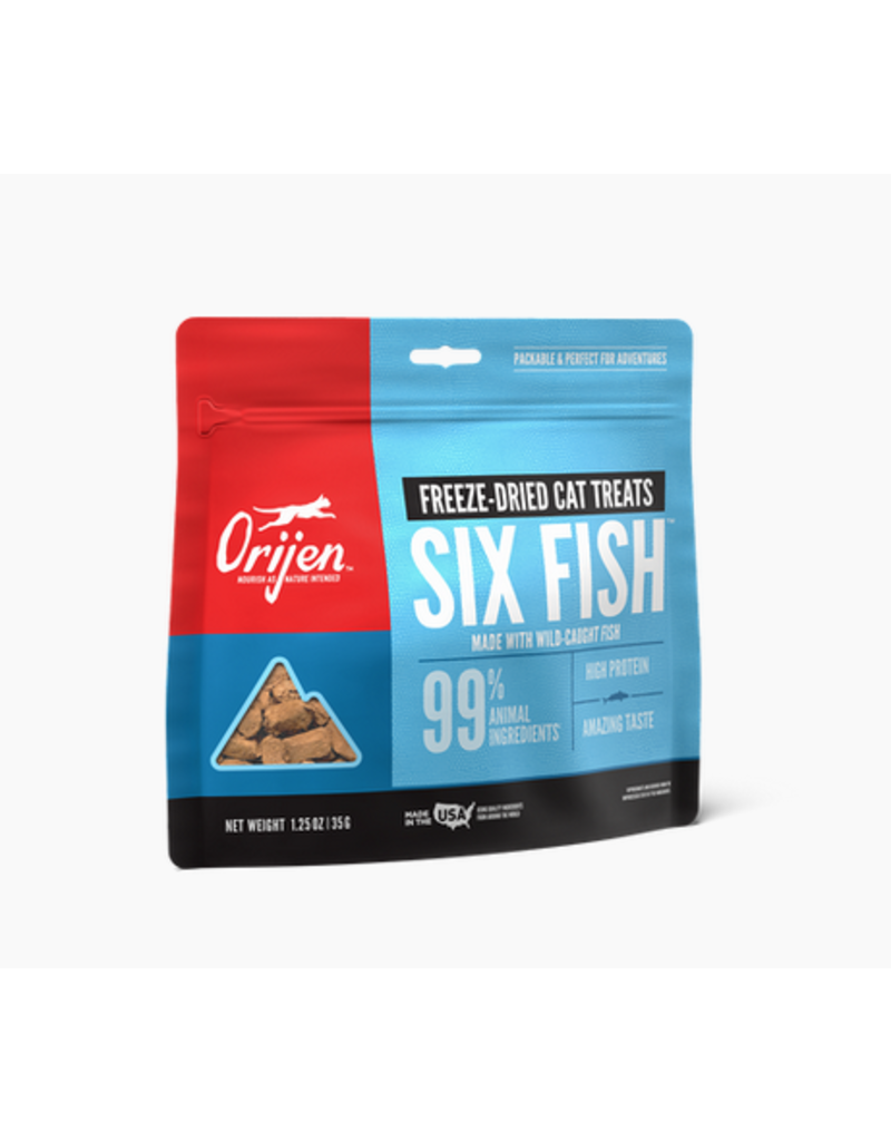 Orijen Cat Treats Six Fish 1.25 Oz