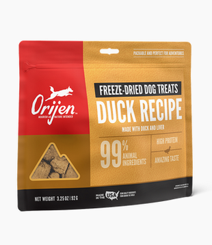 Orijen Dog Treat Free Run Duck 3.25 OZ
