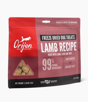 Orijen Dog Treat Lamb 3.25 OZ