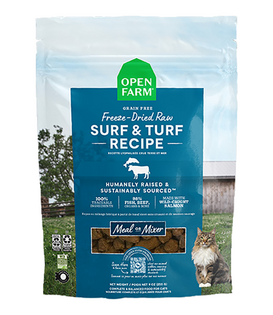 Open Farm Cat Freeze Dried Raw Morsels Surf & Turf 3.5 Oz