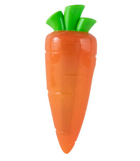 Outward Hound Crunch Veggies Dog Chew Toy Carrot