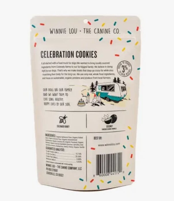Winnie-Lou Winnie-Lou Celebration Cookies 5 oz