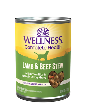 Wellness Canned Dog Lamb Beef Stew 12.5 oz