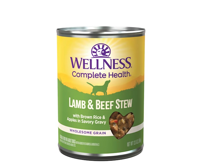 WELLNESS CANNED DOG LAMB BEEF STEW 12.5 OZ Hound About Town