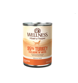 Wellness Canned Dog 95% Turkey 13.2 oz