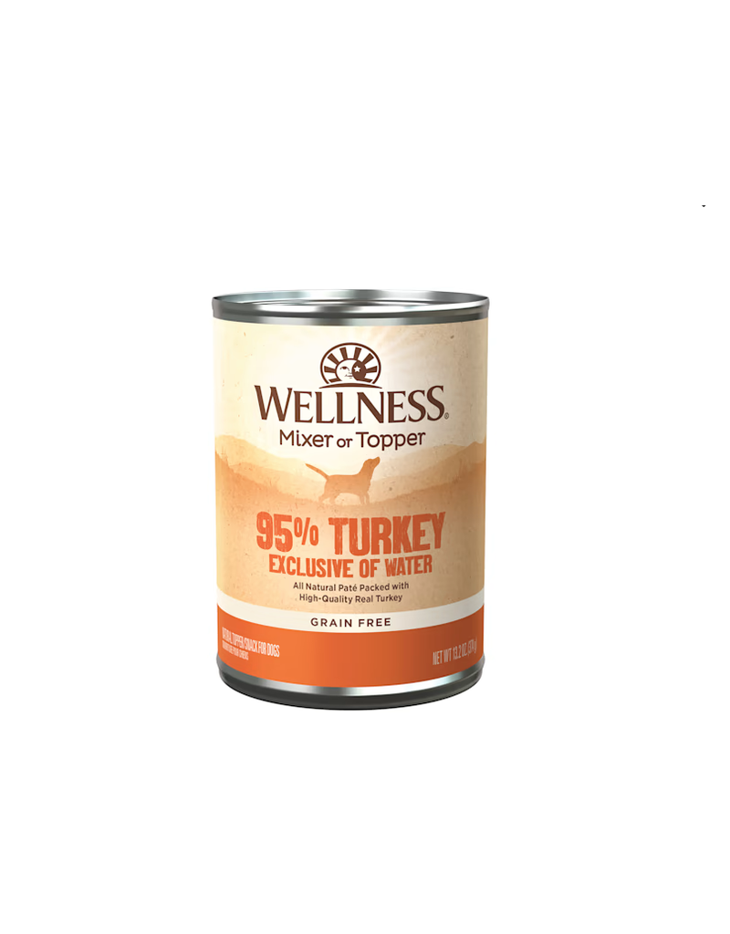 Wellness Canned Dog 95% Turkey 13.2 oz