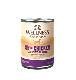 Wellness Canned Dog 95% Chicken 13.2 oz
