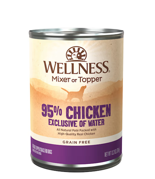 Wellness Canned Dog 95% Chicken 13.2 oz