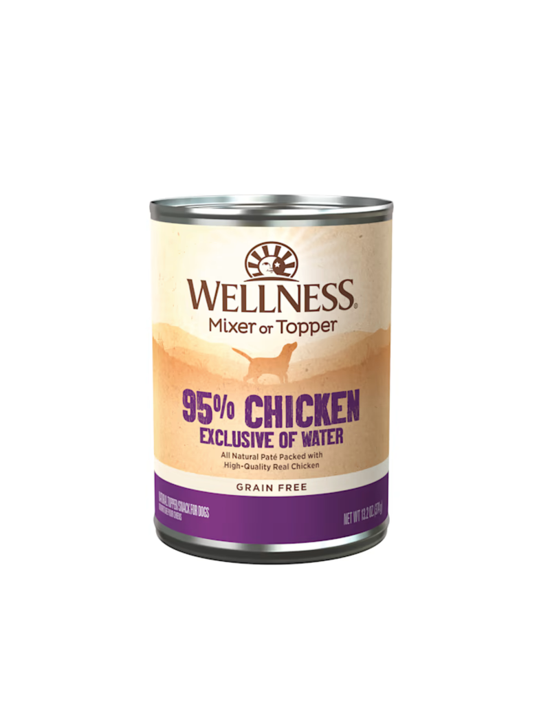 Wellness Canned Dog 95% Chicken 13.2 oz