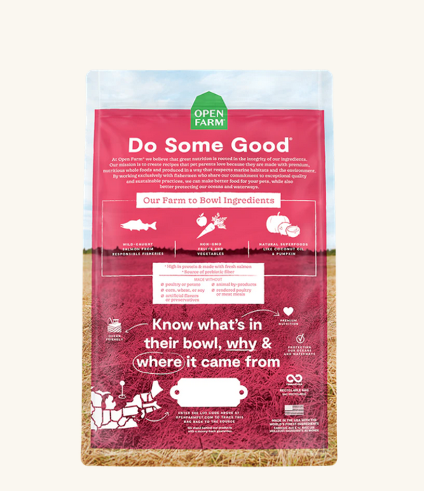 Open Farm Dry Dog Grain Free Salmon