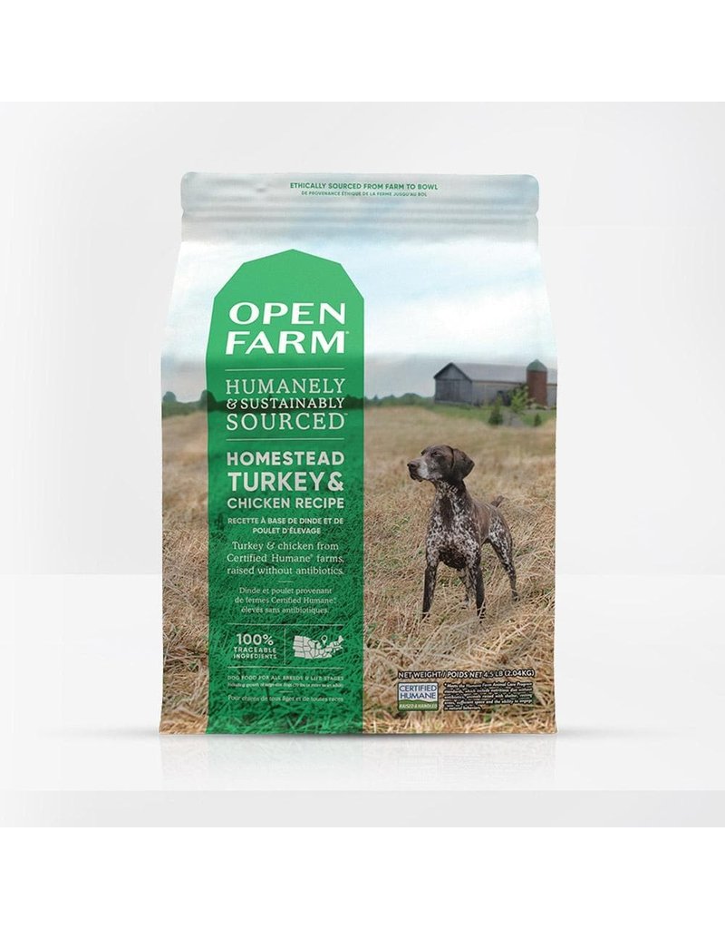 Open Farm Dry Dog Grain Free Turkey & Chicken