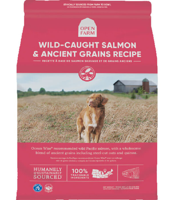 Open Farm Dry Dog Ancient Grains Wild Salmon